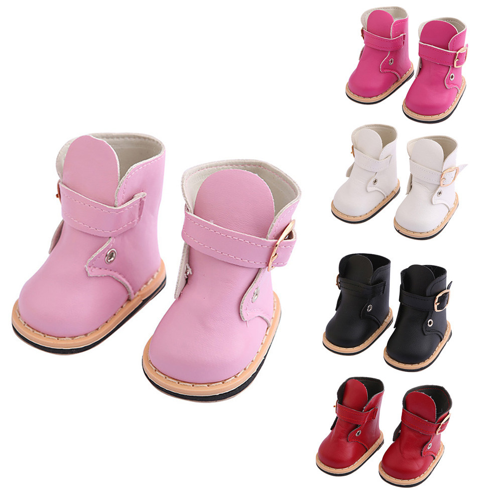 

Accessory Girl Toy Give the child DIY Cute Fashion Boots For 18 Inch American Doll doll shoes accessories Jouets pour enfants #U