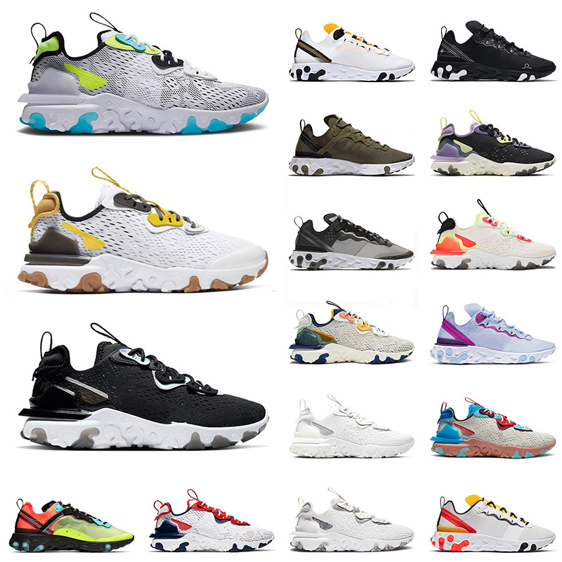 

Wholesale EPIC React Vision Mens Women Running Shoes Worldwide Pack White Element 55 Undercover Honeycom Triple Black Tour Yellow Trainers Sports Shoe, D16 university gold 36-45