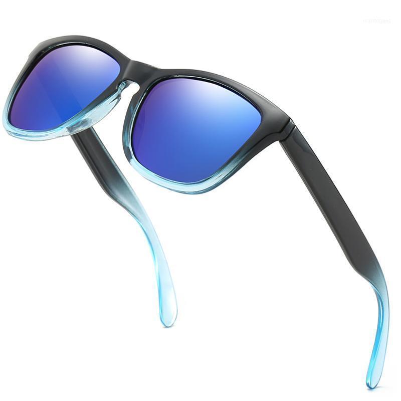 

Sunglasses Men Lady Fashion Polarized Classic Square Frame Coating Lens Women UV4001