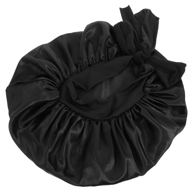 

Shower Caps 1pc Adjustable Nightcap Hat Color Large Round Hats Sleeping