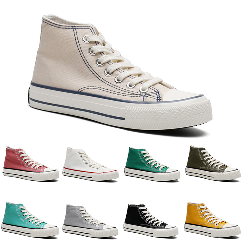 

High quality Casuals canvas shoes men women platforms casual trainer outdoor mens womens fashion run sport sneaker style 36-44, #7