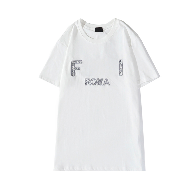 

2021 summer t shirts mens for Men tShirt Fashion Tide Letter Print Casual Man Women Crew Neck Size M-3XL, Extra amount