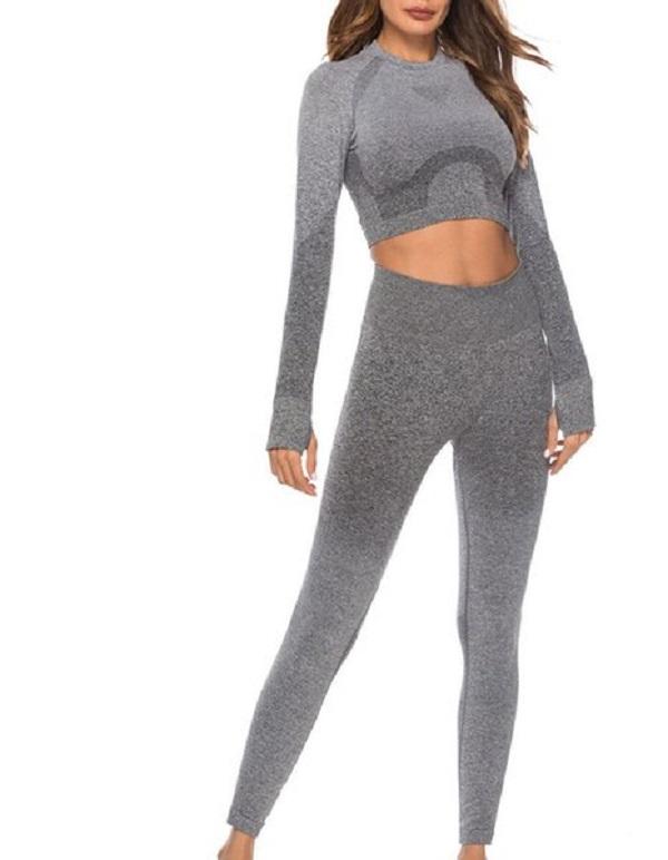 

shaping Women Yoga Outfit Sets Workout Sportswear Gym Clothing Fitness Tracksuits Athletic Activewear Leggings Running Sports Suits 01, As shown in illustration