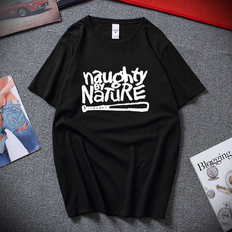

Naughty By Nature Old School Hip Hop Rap Skateboardinger Music Band 90s Bboy Bgirl T-shirt Black Cotton T Shirt Top Tees X0621