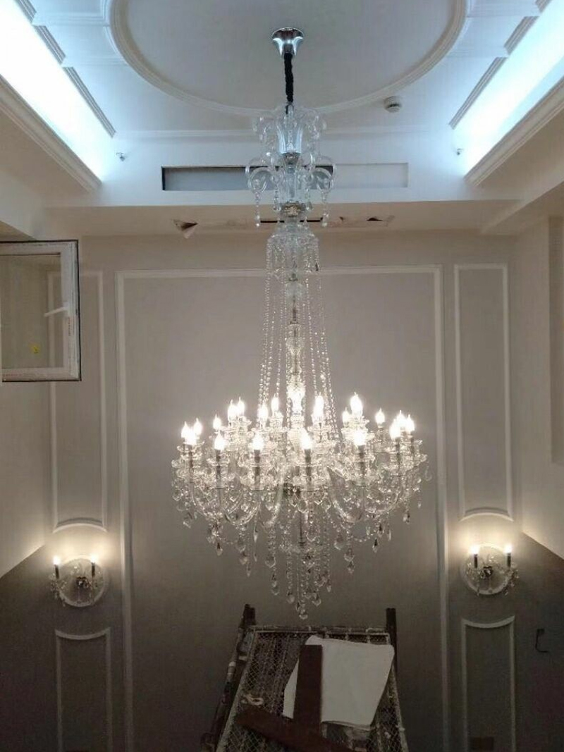 

Modern Staircase Chandeliers For Living Room Lobby Club Luxury Ring Lights Large Home Decor Lighting Fixture Led Crystal Lamps Nordic Decoration