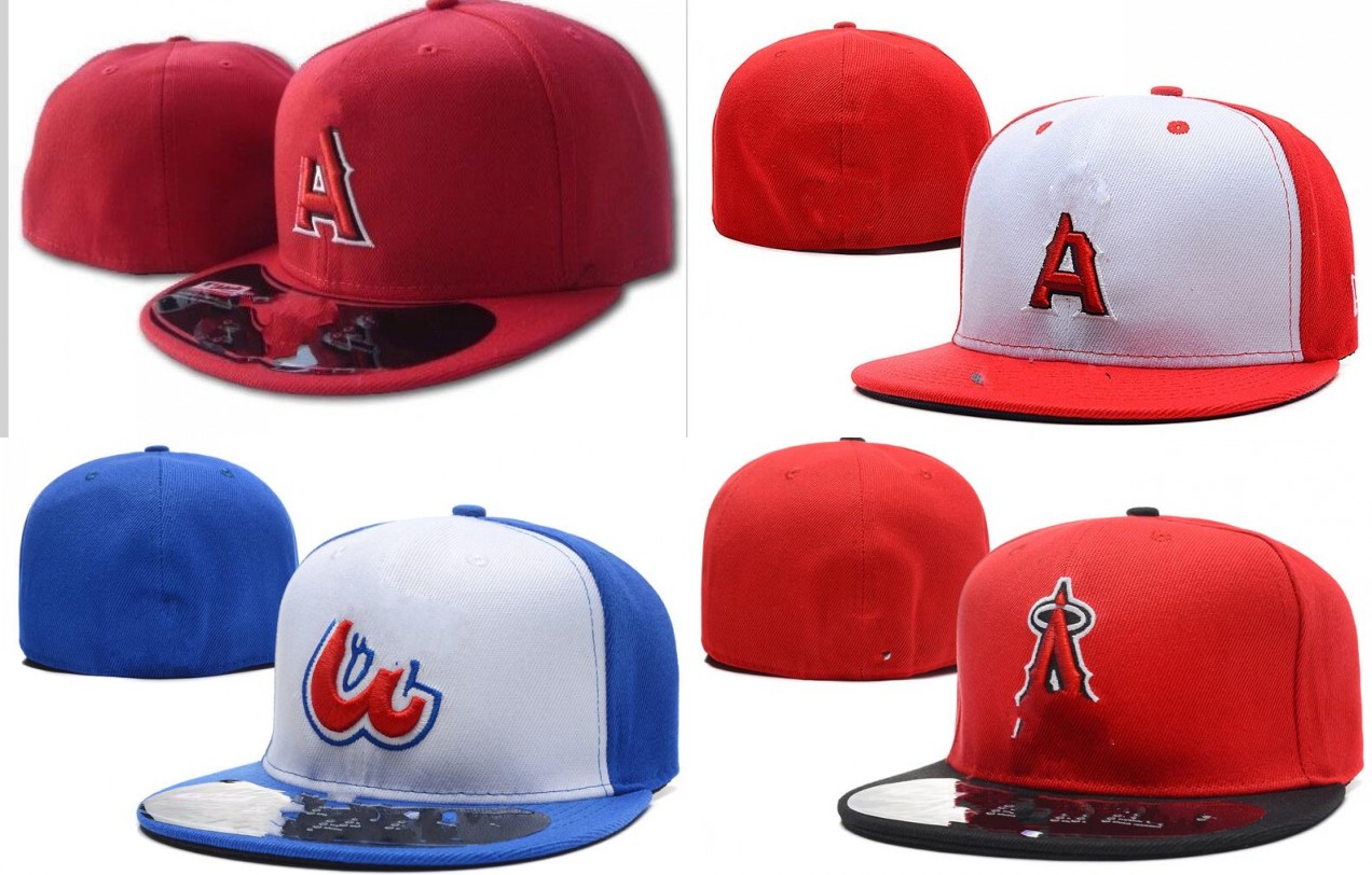 

2021 News Summer Angels A letter Baseball caps gorras bones men women Casual Outdoor Sport Fitted Hats, Blue;gray
