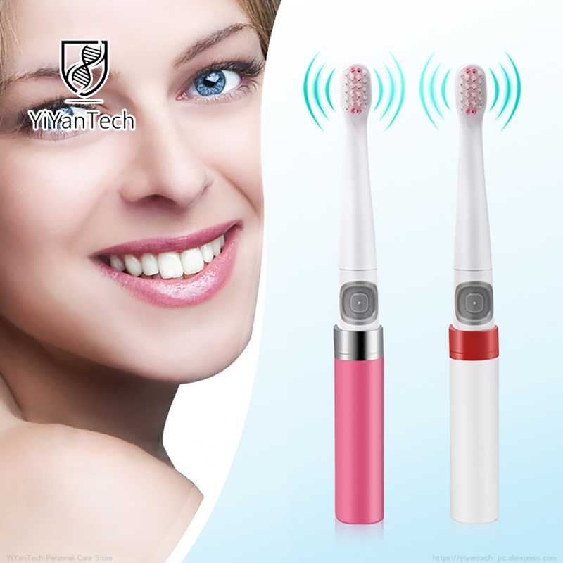 

AE-8107 Electric Toothbrush Battery Use Automatic Sound Vibrating Brush Electronic Teeth Whitener Oral Cleaner Travel Portable Smart