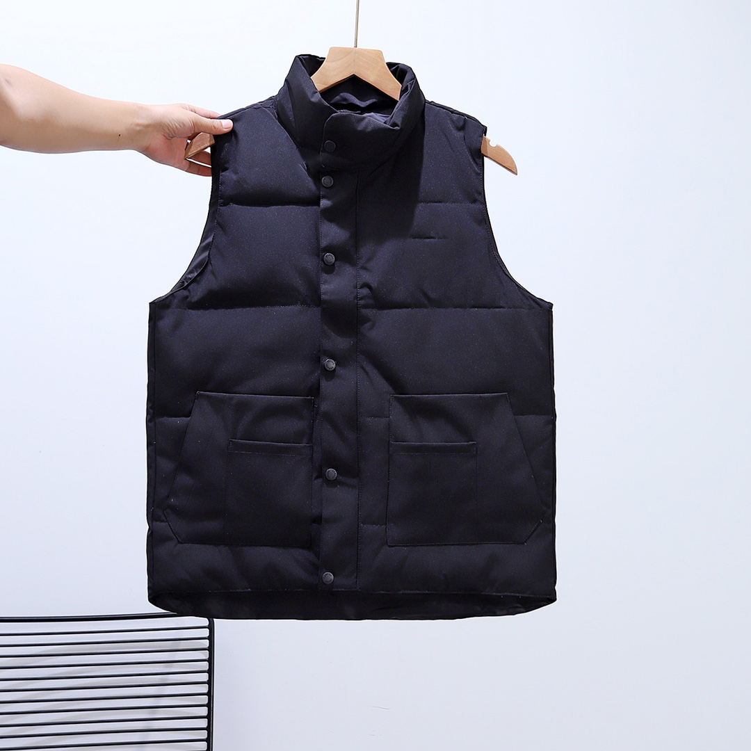 

Men' vest Canada stand-up collar goose casual fashion thickening warm couple jacket women' loose top multicolor -2XL, Make up the difference