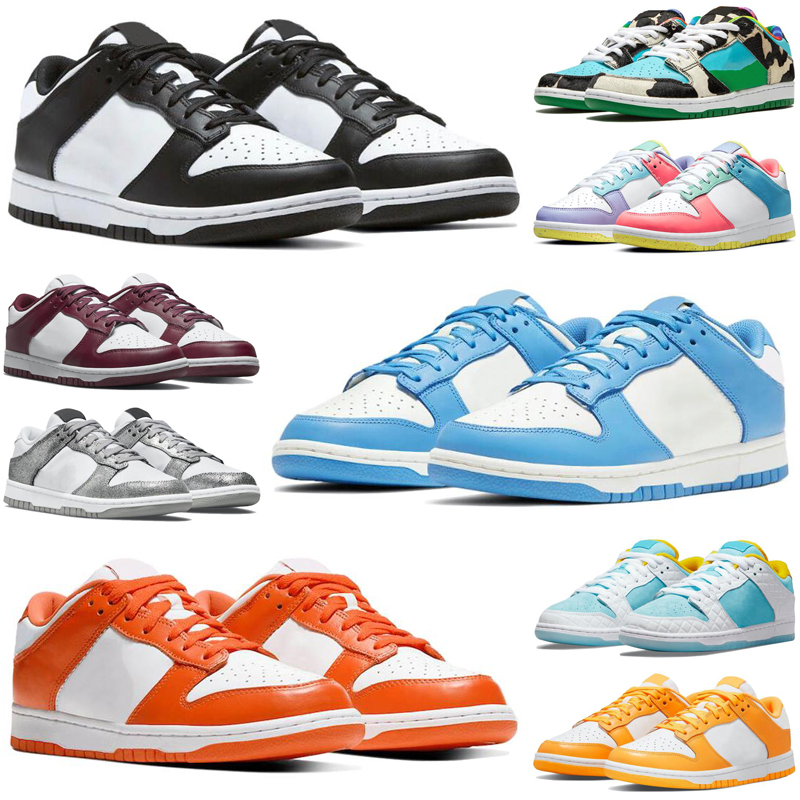

dunk mens running shoes chunky dunky dunks University Blue low Shimmer Chicago Coast Syracuse Bordeaux men women trainers sports sneakers, #1 black white