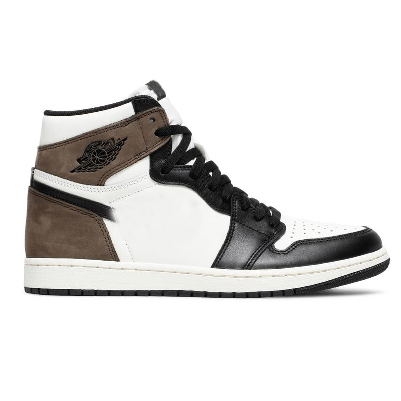 

1 High OG Dark Mocha Basketball shoes 1s Sneakers 555088 105 Top version, Dark mocha (without shoe box)