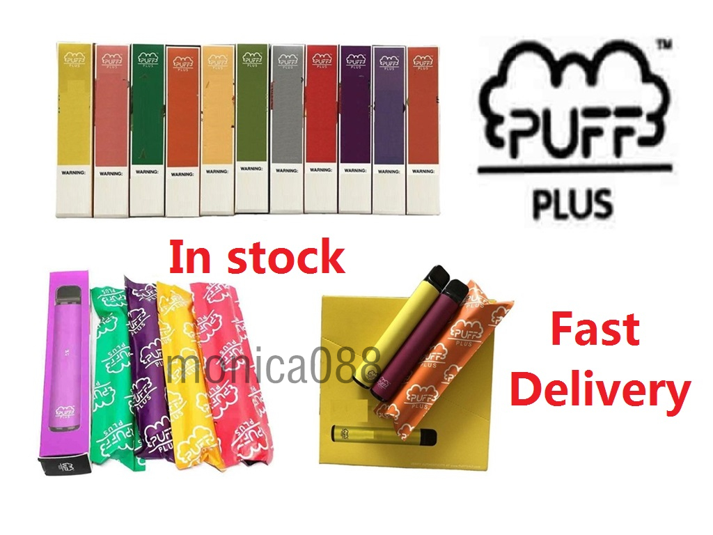 

Puff Plus Disposable Vape Pen e cigarette starter kit Device Pod 800 puffs 3.2ml Pre-Filled 550mAh Battery vapors wholesale Fast Delivery and Good Service