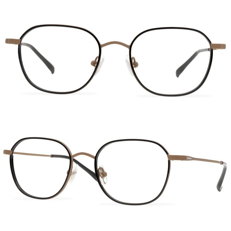 

Fashion Sunglasses Frames Metal Thin Rim Glasses Frame Retro Personalized Prescription
