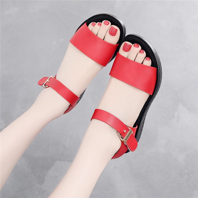 

Brand Women Sandals Slippers Beach Shoes Gladiator Casual Slides Elegant, Black