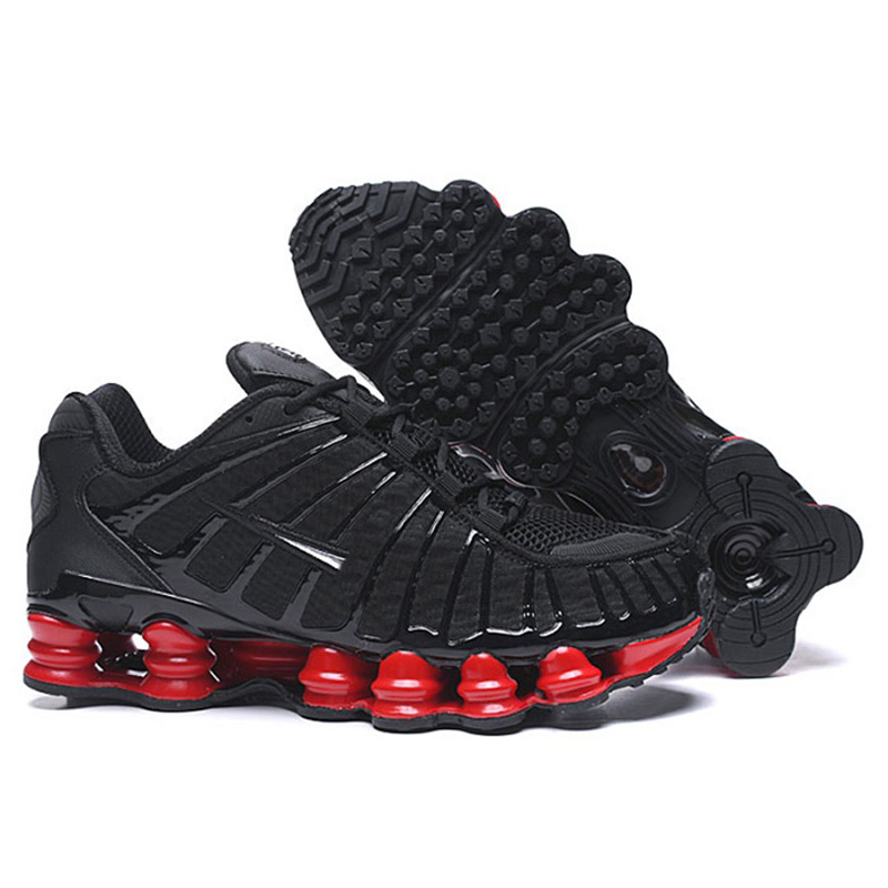 

Girl's Dresses Running Shoes Shox Tl R4 Safety Men Women Triple White Silver Red Platinum Trainers Sports Sneakers, Color 7
