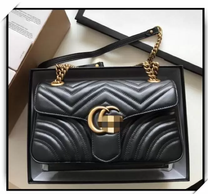 

GGLVLouisVitton YSLVUTTON Handbags Women Bag Leather Chain Shoulder Bags Luxury Messenger Bags Purse Fashion Handbags Women Wallet