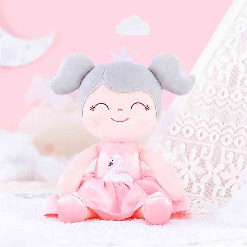 

Gloveleya Dolls Stuffed Animal Toys Swan Princess Baby Girls Gifts Cloth Rag doll Toddler Plush 210728, A1396-1