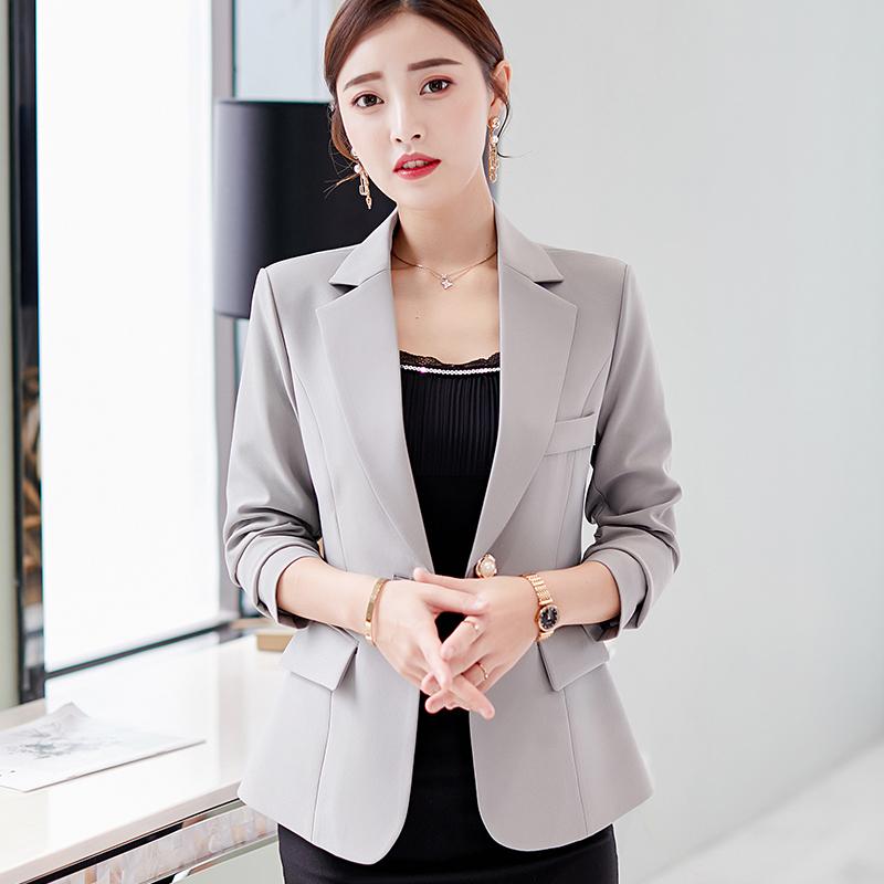 

Women' Blazer Formel Pour Dames Costume Black Suit Jacket Spring Tailleur Femme Veste Bio Chaquetas De Mujer 2021 Suits & Blazers