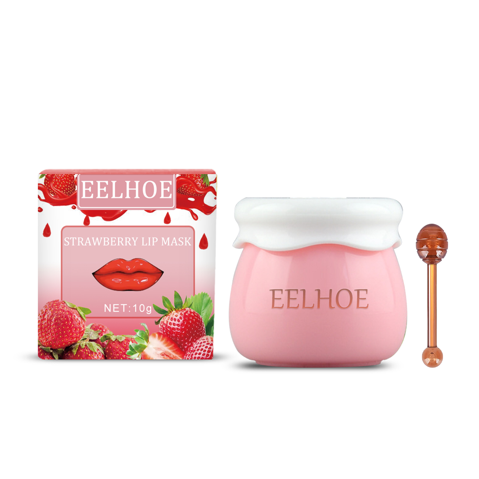 Free freight eelhoe OEM ODM Compressed Sheet Moisturizer Face Lifting Gold Leaf Bio Collagen Crystal Facial Lip Mask For Sale-image-751303985
