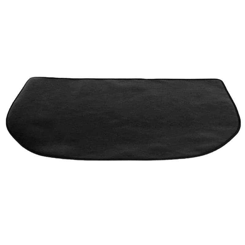 

Outdoor Pads 1pc Camping Fireproof Mat Stove Premium Blanket (Black)