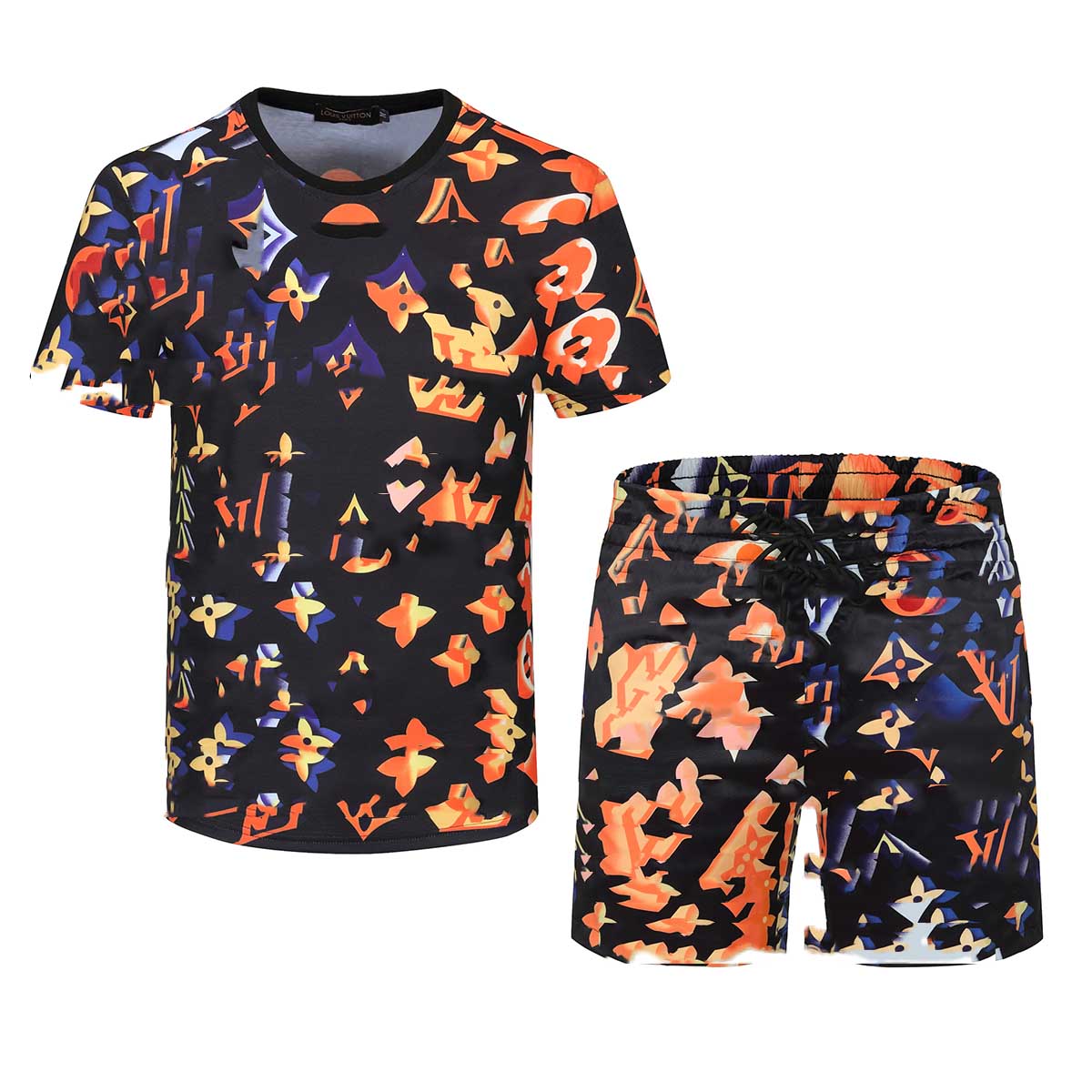 

2021 Summer SweatshirtsMens Tracksuit Clothing Men short Tracksuits Jackets Sportswear Sets Jogging Hoodies Suit Fashion Gym Bee Printed