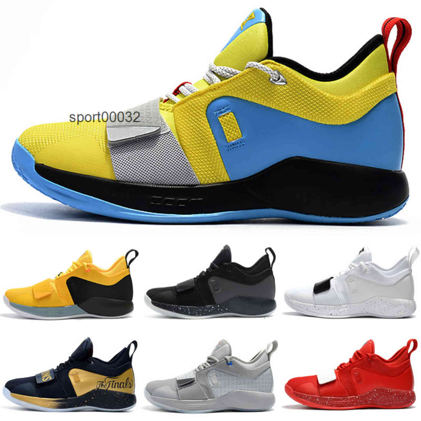 

PG 2.5 University Red Kids MOON EXPLORATION Racer blue Amarillo White Black Grey MVP Mens paul george shoes pg2 Playstation, As photo 1