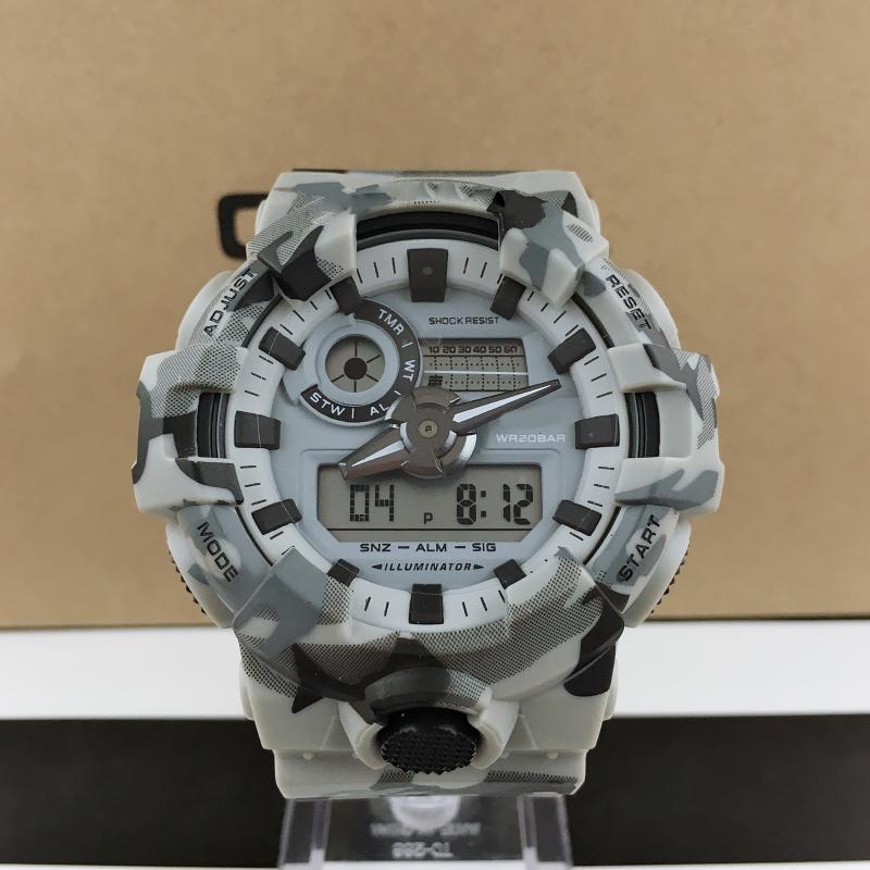 Bracelets de marque GA 700 LED Montre Hommes Multi-fonction Femmes Montres Sports Loisirs Silicone Montre-Bracelet Toutes les fonctions peuvent ê