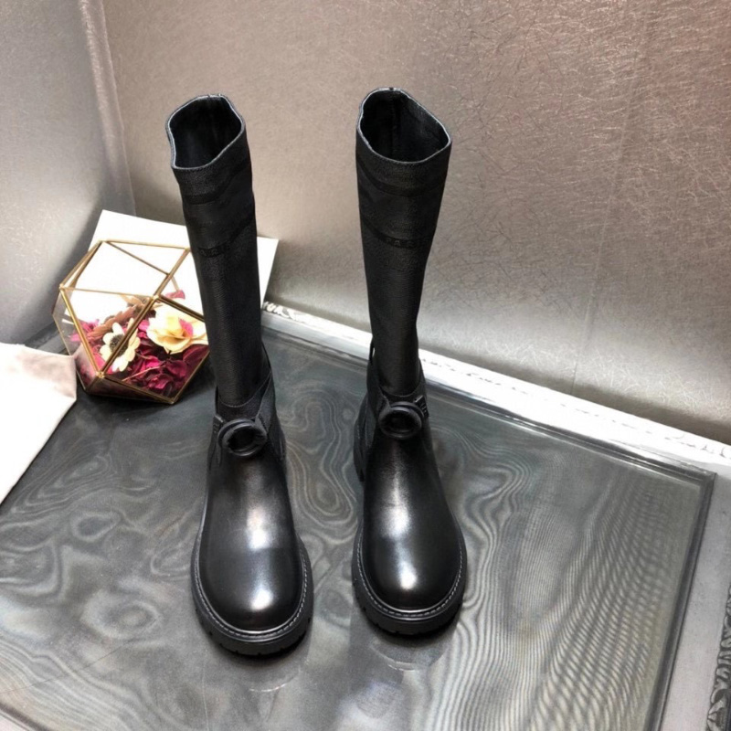 

Top quality Black MAJOR half Biker flats Boots for women luxury designers shoes low heel knight booties calfskin leather logo chunky motor boot factory Footwear