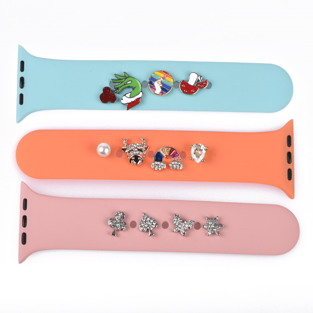 

Hot selling Watch Charms band stud for Apple Wristband charms