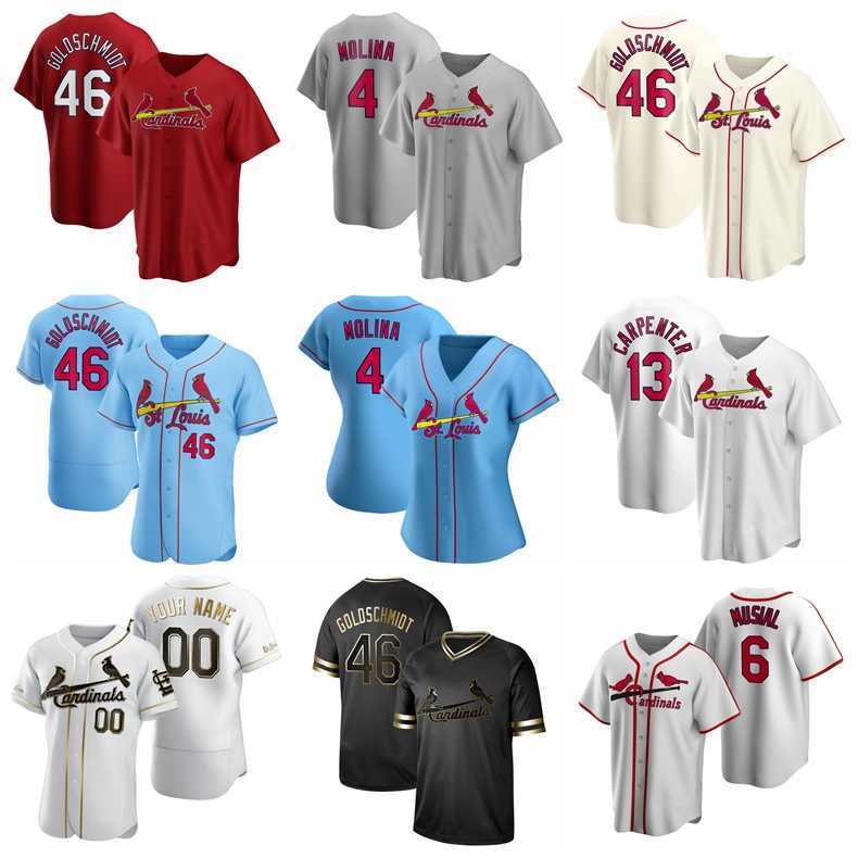 

Baseball 1 Ozzie Smith Jersey 6 Stan Musial 45 Bob Gibson Albert Pujols Lou Brock Enos Slaughter Custom Name Men Kids Good Quality