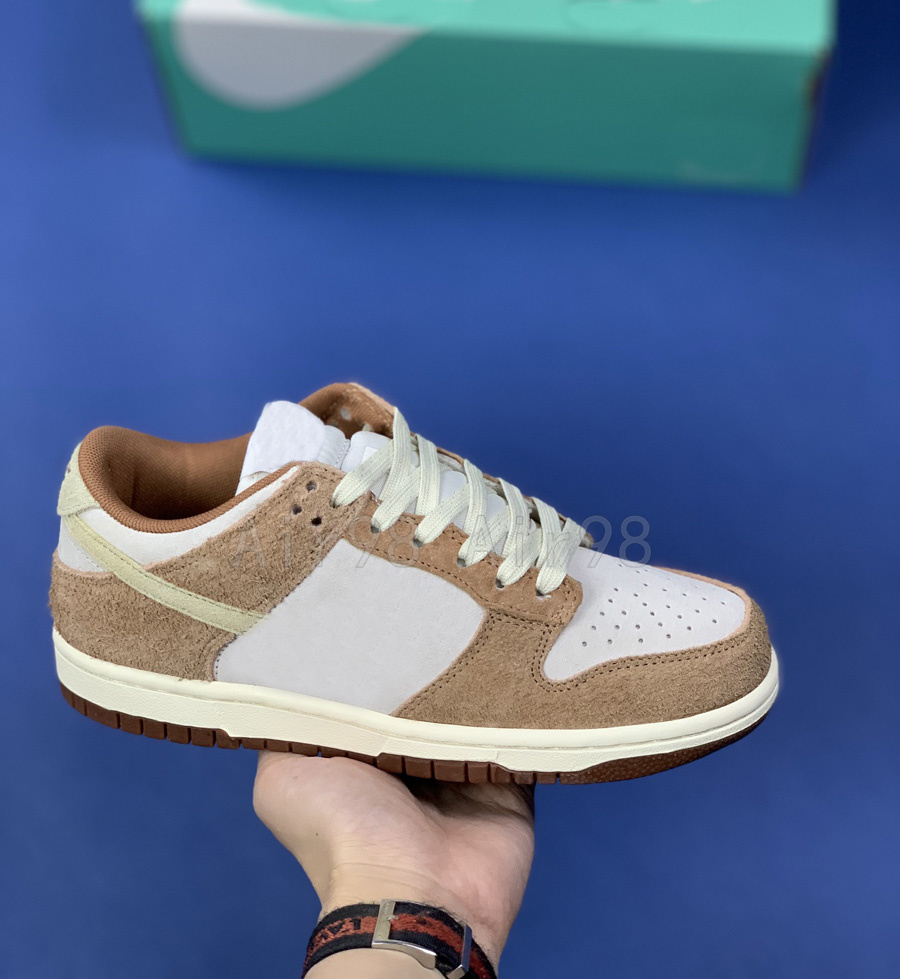 

Medium Brown Curry Designer Shoes SB Low Sneakers Sports Running Skate board Trainers Sail Zapatos with Box, 01