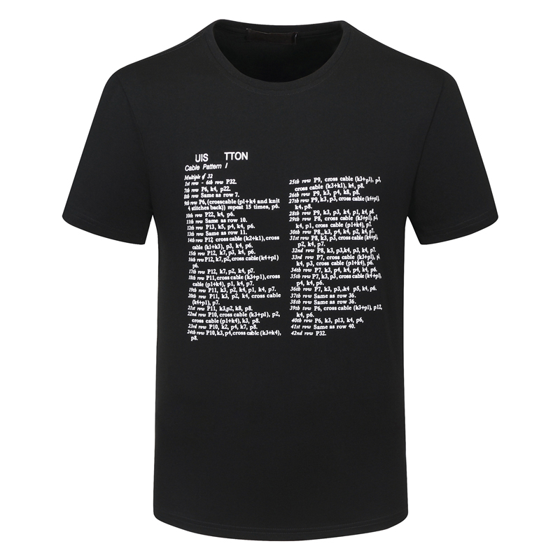 

Mens T shirts Summer Short Sleeves Fashion Printed Tops Casual Outdoor Men Tees Crew Neck Clothes 21SS tshirt M-3XL w66, White;black