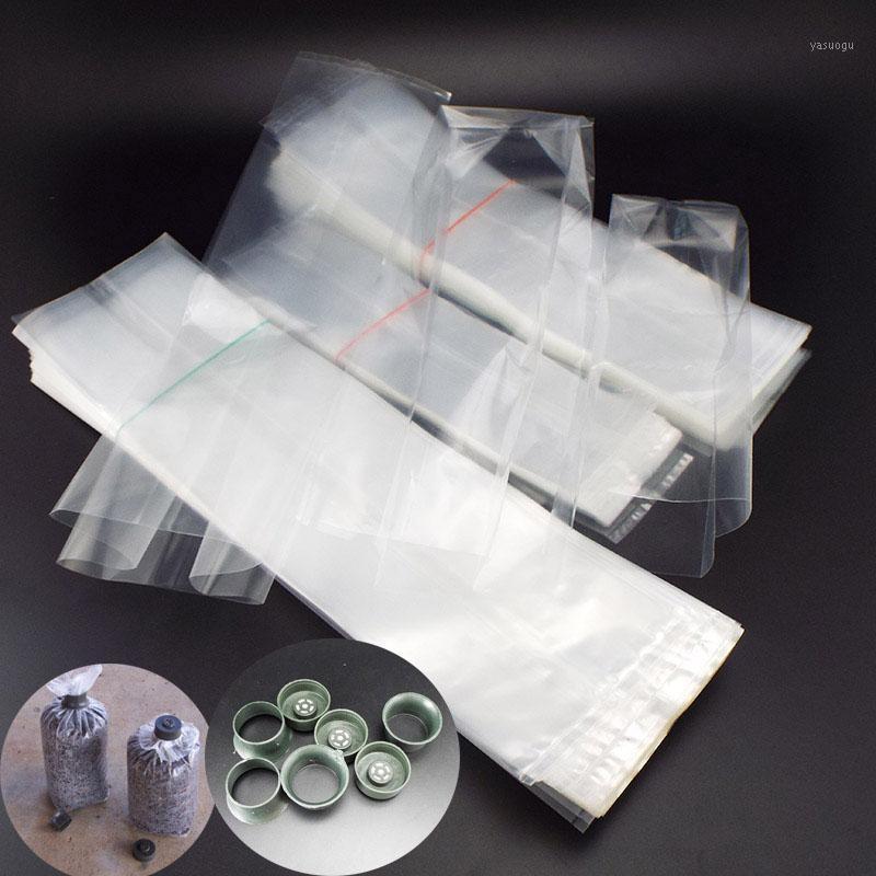 

Planters &amp; Pots PVC Mushroom Spawn Grow Bag Growing Planting Planter Substrate High Temp Pre Sealable Garden Supplies Tool P1