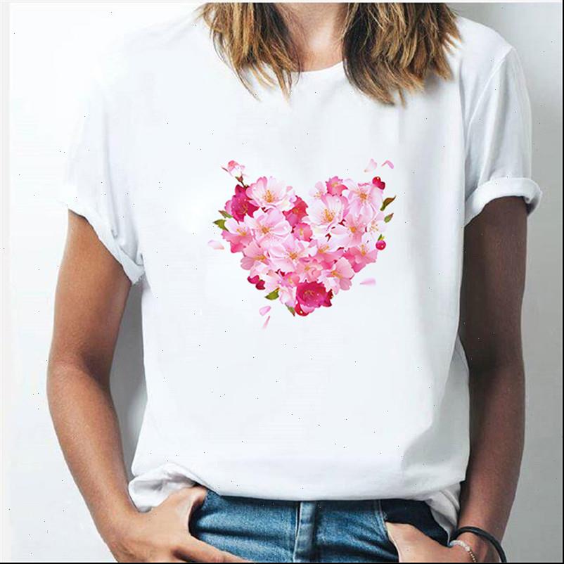 

hearts women womens t shirts casual harajuku love printed tee summer female shirt short sleeve, White