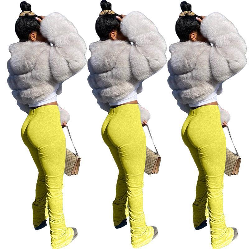 

Stacked Leggings Joggers Sweatpants Womens Ruched Pants Legging Jogging Femme Stackeds Pant Women Sweat Trousers 3XL, Light green