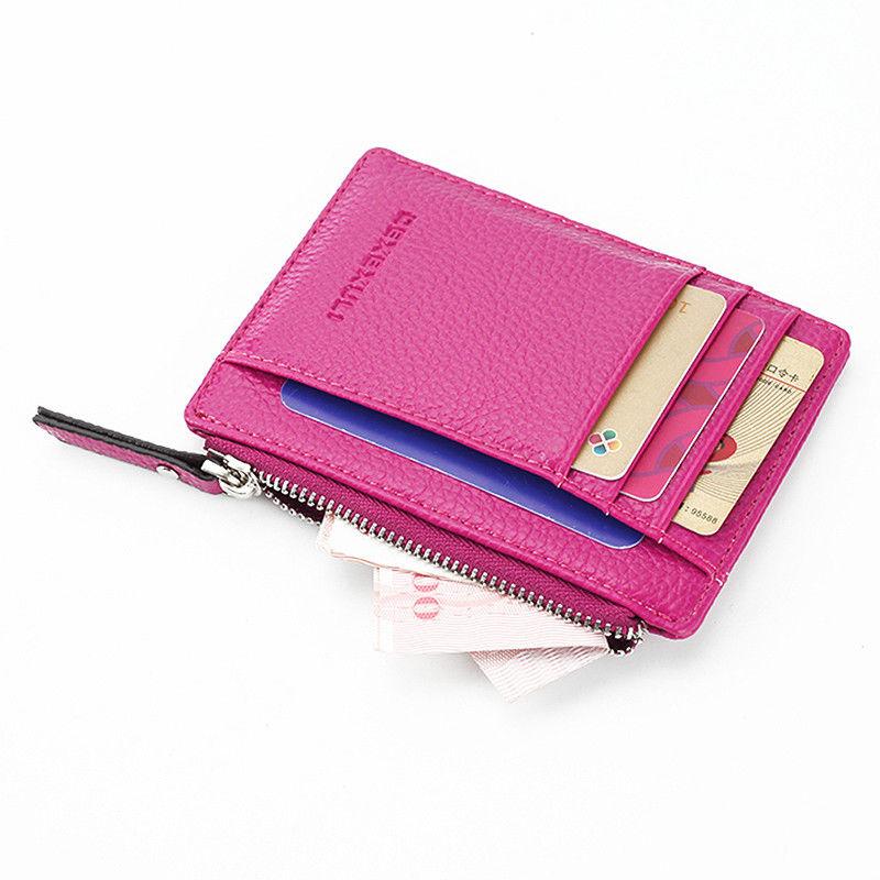 

Wallets Fashion Women Girl Leather Wallet Card Key Money Holder Coin Purse Small Handbag Mini Zip