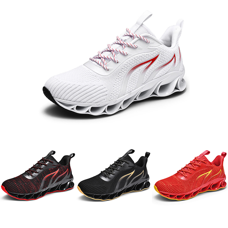 

Excellent Non-Brand Running Shoes For Men Fire Red Black Gold Bred Blade Fashion Casual Mens Trainers Outdoor Sports Sneakers 40-46