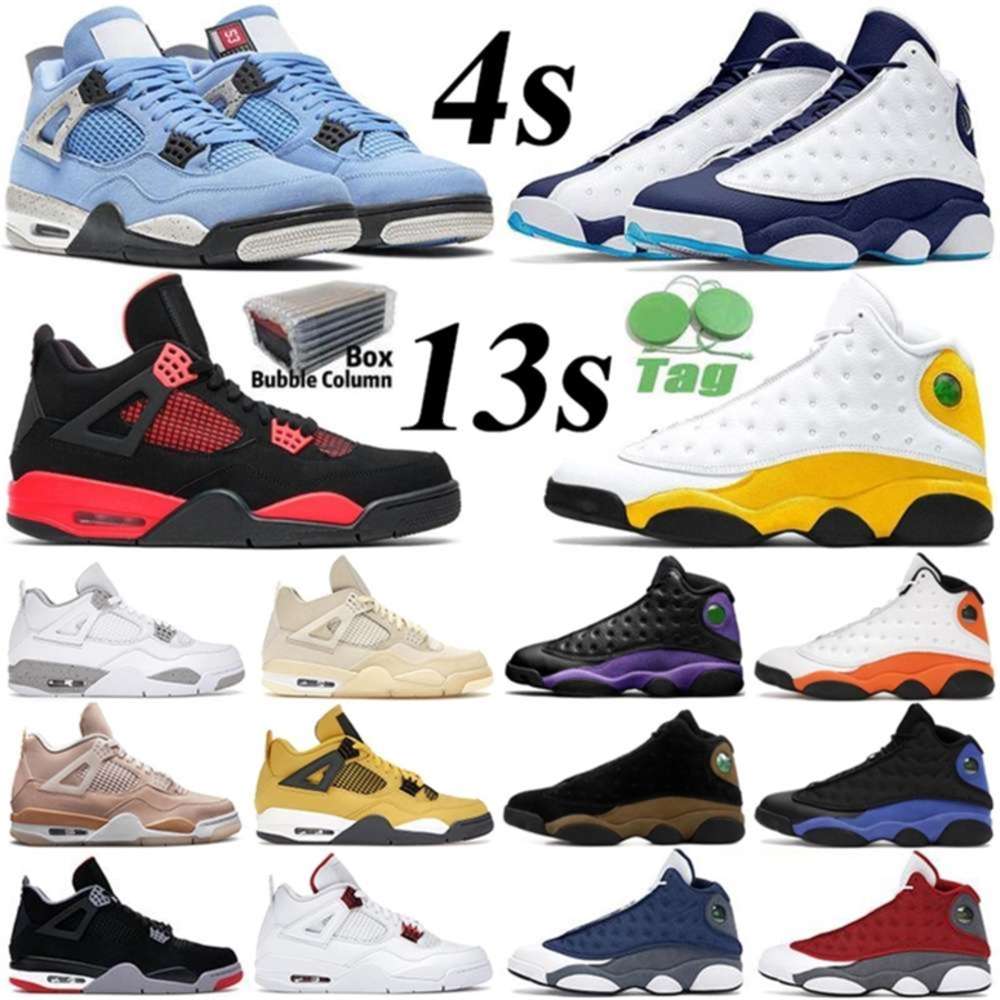 

est Shimmer Red Thunder Sail 4s OG 13s Basketball Shoes 13 University Blue Obsidian Gold Glitter Altitude Olive Flint 4 Blac sportsking, 19