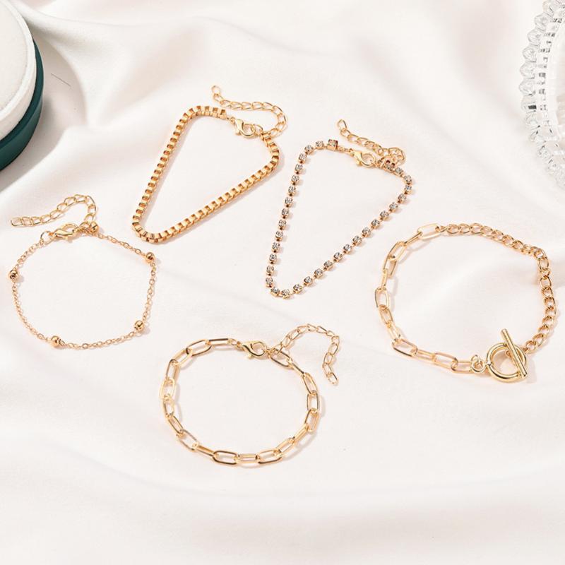 

10pcs Bohemian Style Foot Chain Hand Fashion Jewelry Charm Bracelets