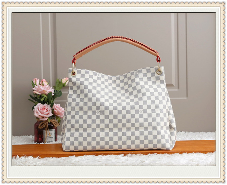 

1-1 LV Louis Fashion Crossbody Shoulder HandBag Women Purse Messenger Bags Wallet Tote Clutch Bag M40249-2 travel men Vitton, Red;black