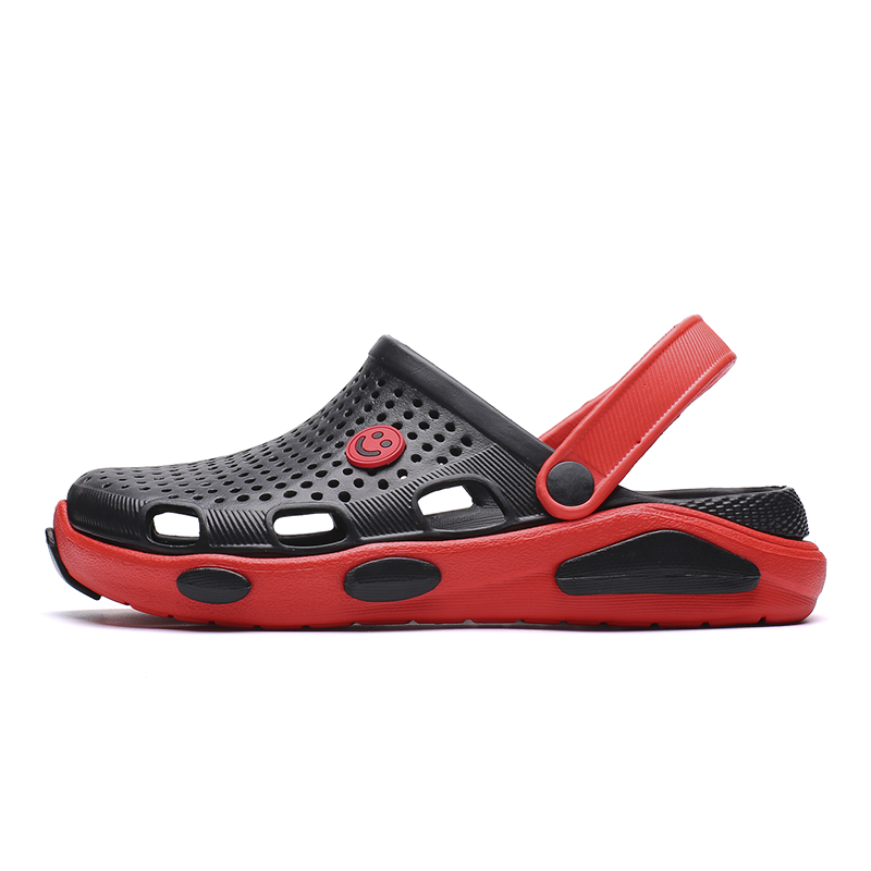 

Wholesale 2021 Top Quality Arrival NO Brand Men Personality Slippers Beach Hole Shoes Sandals Fashion Outdoor Non Slip Flip Flop Slipper 20BBD-V9181