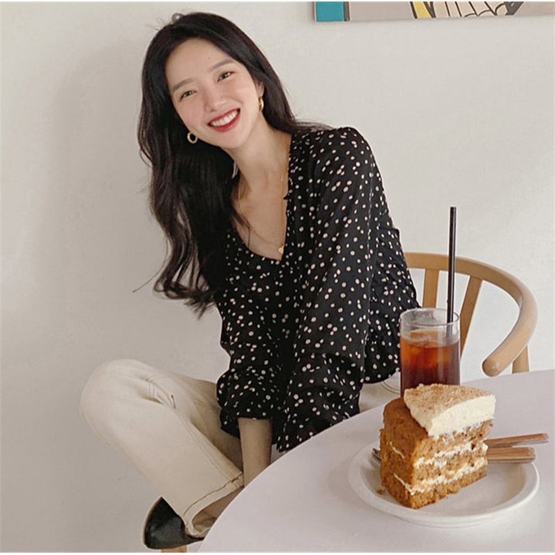 spring Vintage Shirt female print Oversize Tops Long sleeve Girls Blouse Plus Size Autumn Women Blouses femme Blusas 210417Z