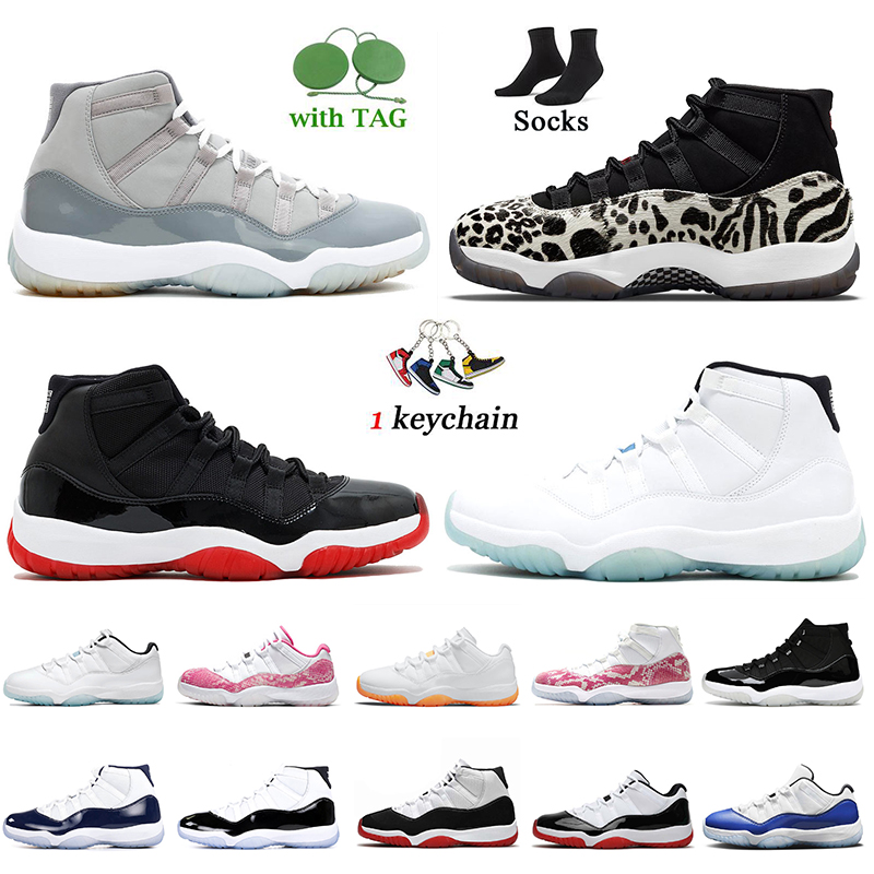 

2022 Fashion Mens Jumpman 11 Basketball Shoes Women Men Animal Instinct 11s Cool Grey White Bred High Legend Blue Jubilee 25th Anniversary C