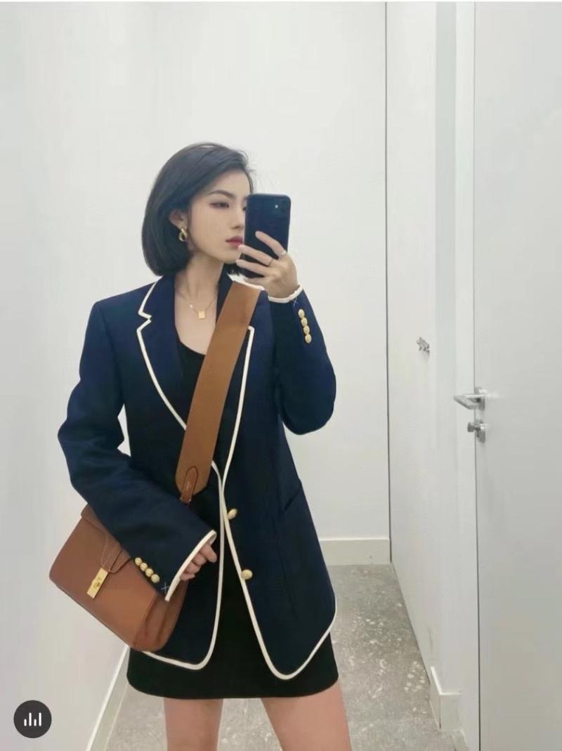 

Women' Suits & Blazers IK0666 Women Suit 2021 Runway Luxury European Design Party Style Clothing, As pic