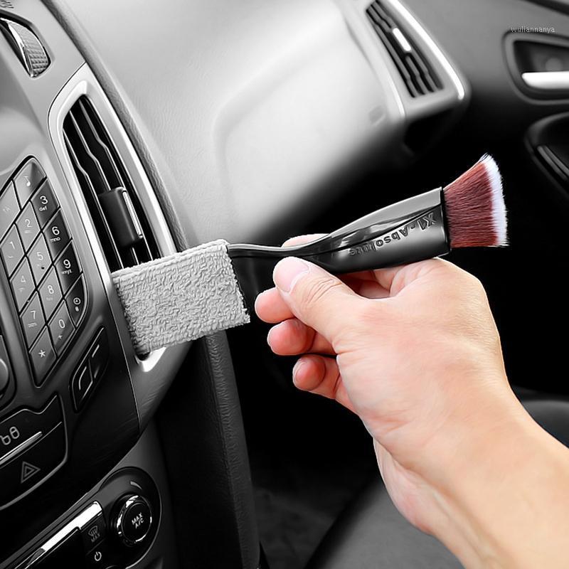 

Car Sponge Air-conditioning Air Outlet Cleaning Brush, Double-headed Mini Dust Removal Brush Can Also Be Used For Keyboards Blinds Etc.