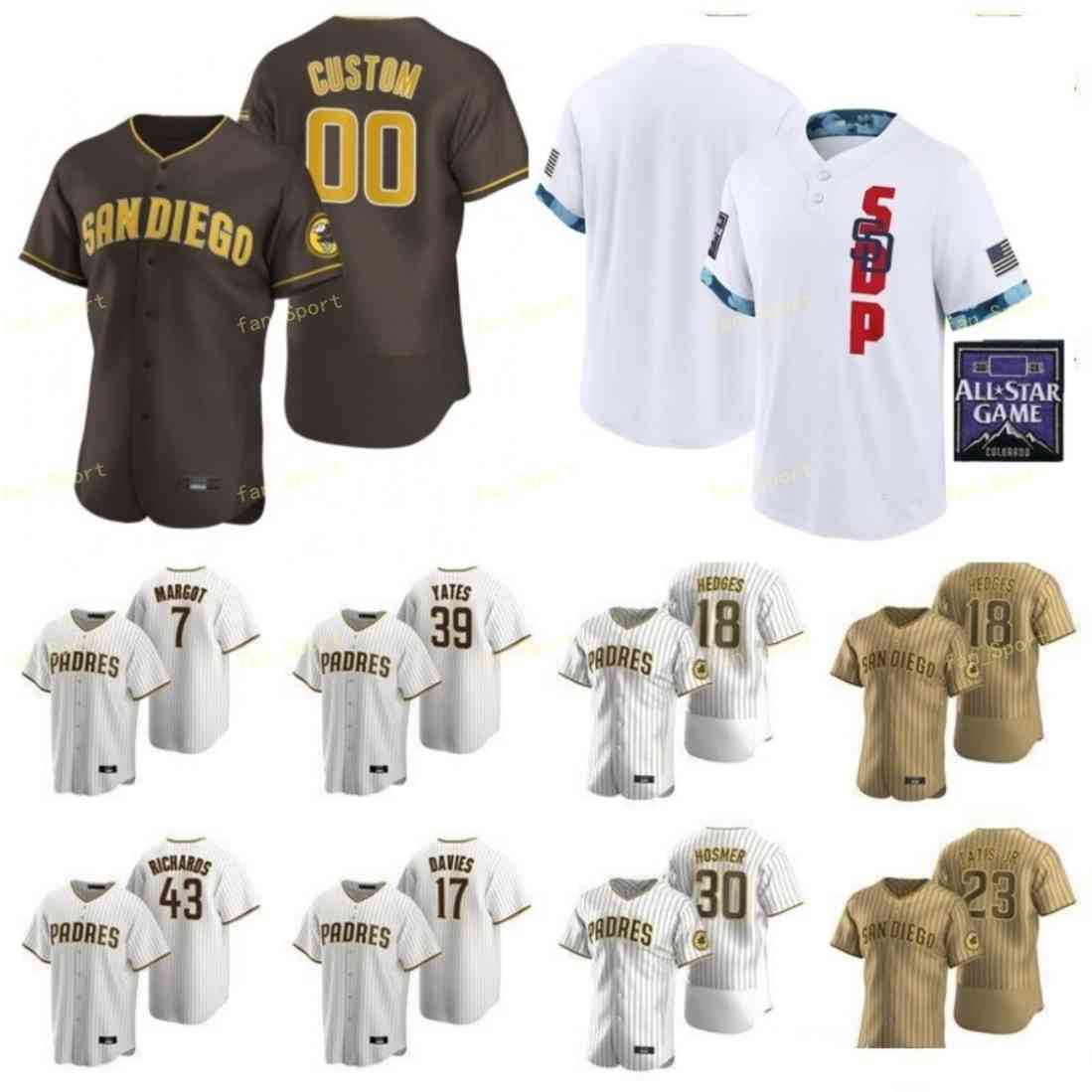 

Men Women Youth 2021 All-Star Game Baseball Jerseys 27 Keone Kela 7 Ha-Seong Kim 29 Dinelson Lamet 13 Manny Machado 3 Jorge Mateo Custom Stitched