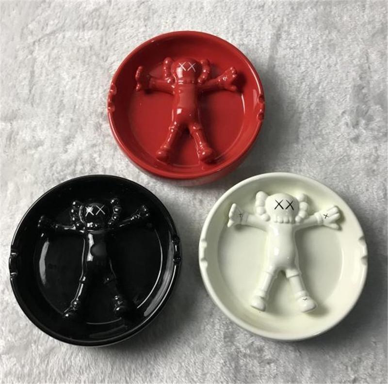 

Best-selling KAWS Ashtray 16cm*4cm Originalfake Holiday TAIPEI 1950 Companion Gallery Original Fake kaws Tabletop Arts model decorations toy