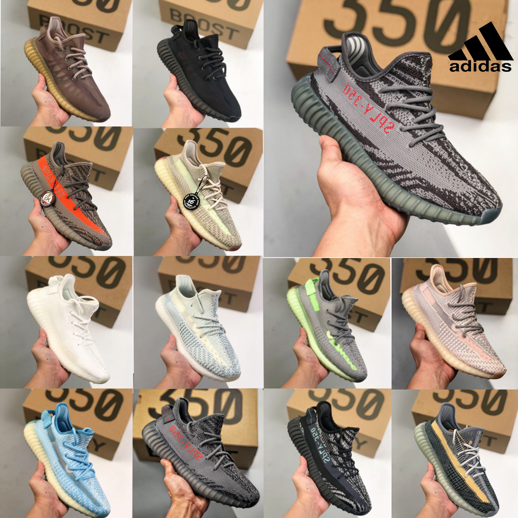 

TOP Quality Kanye West 350 V2 Yeezy Boost Running Shoes Belgua 2.0 Semi Frozen Yellow Trainer Shoe Designer Men Women Leisure Sneakers, 08