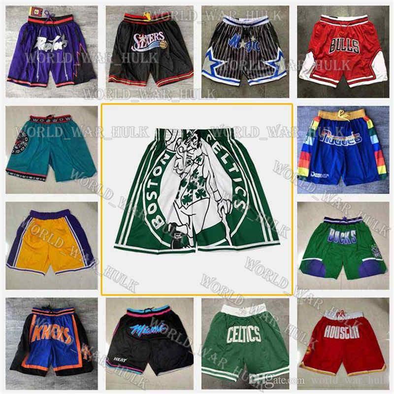 

Just Basketball Shorts DON Orlando Magic Minnesota Timberwolve Phoenix Suns Charlotte Hornets Boston, Black;red
