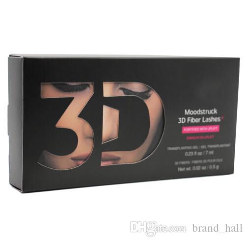 

12 sets DHL shiping Younique 3D Fiber Lashes Mascara Moodstruck Waterproof Double Makeup2838, Black