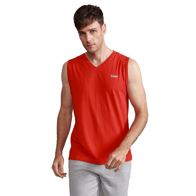 

Brand Clothing Mens Sleeveless Vest Summer Cotton Tops Wide Strap Elasticity Fitness V Neck Tanks Male 210518, Grey
